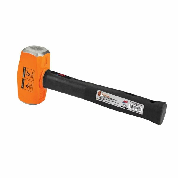 Atd Tools ATD Tools  12 in. 4 lb Sledge Hammer with Handle ATD-4064